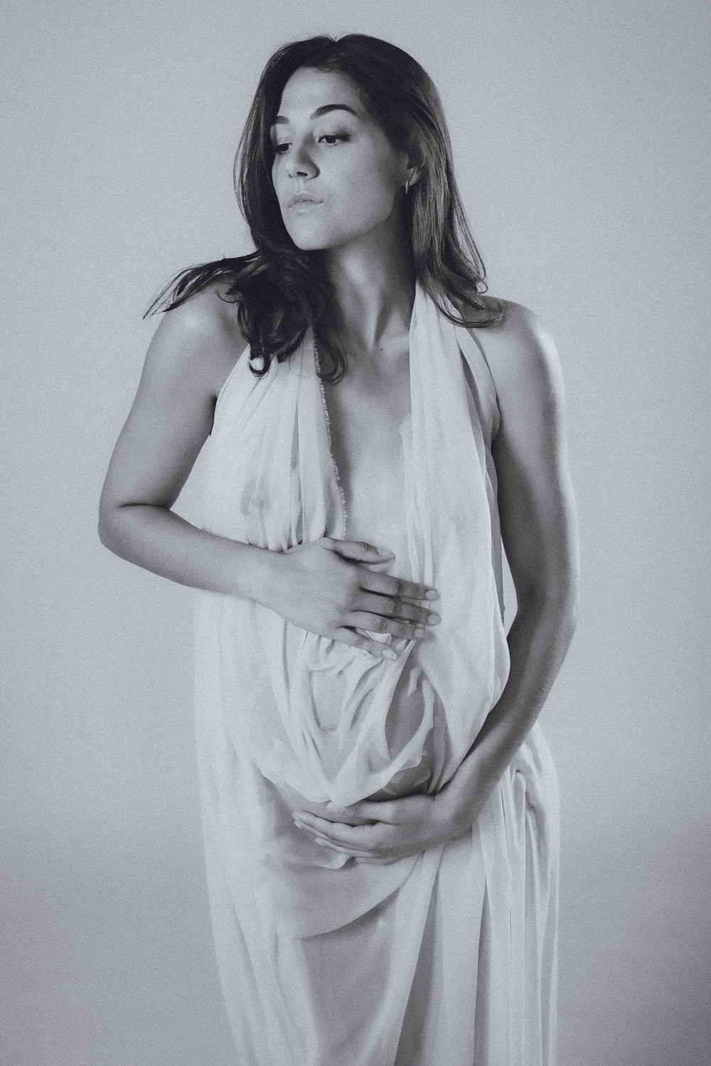 Fotografo Barcelona embarazo estudio